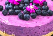 CHEESECAKE OD BOROVNICA BEZ PEČENJA – SVJEŽAJUĆ, KREMAST I BEZ PEČENJA! 🫐🍰❄️