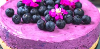 CHEESECAKE OD BOROVNICA BEZ PEČENJA – SVJEŽAJUĆ, KREMAST I BEZ PEČENJA! 🫐🍰❄️