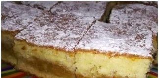 Kolač s jabukama. Ovaj kolač je mekan i prefinjen, prava poslastica…