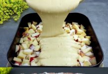 APSOLUTNO NAJBOLJI KOLAČ OD JABUKA KOJI STE JELI… GOTOVI ZA 10 MINUTA…