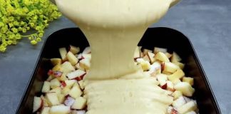 APSOLUTNO NAJBOLJI KOLAČ OD JABUKA KOJI STE JELI… GOTOVI ZA 10 MINUTA…