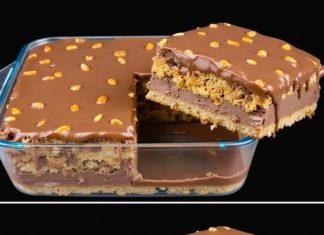 Zamislite desert koji spaja raskošno bogatstvo čokolade s hrskavošću prženog kikirikija i baršunastom glatkoćom pažljivo izbalansirane kreme.