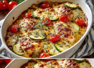 VEČERA POSLIJE POSLA…Pečene tikvice s piletinom i feta sirom…