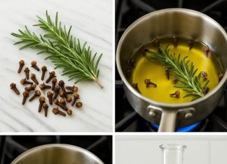 Pomiješajte ružmarin s klinčićima: tajna koju vam nitko nikada neće reći – zahvalite mi kasnije!