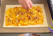 PITA NEKRETNOG OKUSA S KARAMELIZIRANIM JABUKAMA I ORAŠIMA 🥧 Lagana, hrskava i gotova za 30 minuta – mirisna čarolija u svakoj kriški!