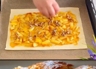 PITA NEKRETNOG OKUSA S KARAMELIZIRANIM JABUKAMA I ORAŠIMA 🥧 Lagana, hrskava i gotova za 30 minuta – mirisna čarolija u svakoj kriški!