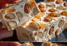 DOMAĆA NOUGAT TORTA OD BADEMA OVO JE NEŠTO NEVEROVATNO 🍬 – Neodoljiva poslastica za svaku priliku