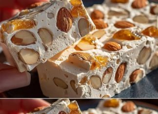 DOMAĆA NOUGAT TORTA OD BADEMA OVO JE NEŠTO NEVEROVATNO 🍬 – Neodoljiva poslastica za svaku priliku