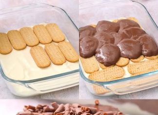 ČOKOLADNI KOLAČ BEZ PEČENJA S PUDINGOM 🍫 Kremasti desert koji će vas oduševiti!