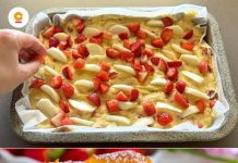 SOČAN I MEKAN KOLAČ SA JAGODAMA I JABUKAMA 🍓🍏Pripremljen u jednoj zdjeli za jednostavan užitak!