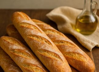 Domaće Baguette: Napravite savršeni francuski kruh kod kuće Domaće Baguette: Napravite savršeni francuski kruh kod kuće - featured image