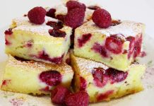 Jogurt kolač s malinama Jogurt kolač s malinama - featured image