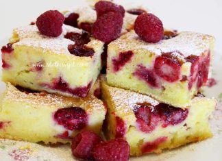 Jogurt kolač s malinama Jogurt kolač s malinama - featured image