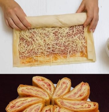 SUPER BRZI RUČAK: PIZZA ROLADA… brzo se pravi… brzo se jede