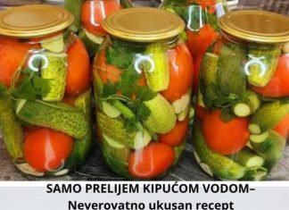 Ako tražite brz i ukusan način za konzerviranje rajčica i krastavaca, ovo je savršen recept!