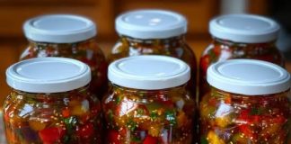 NEODLAZIV DOMAĆI HLADNI UMAK 🍆🌶🍅 – SAVRŠENA KOMBINACIJA PATLIDŽANA, PAPRIKE I RAJČICE ZA HLADNE DANE❄️✨