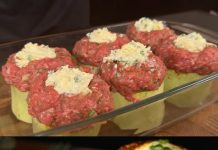 PUNJENE TIKVICE MINUTIM MESOM I SIROM!