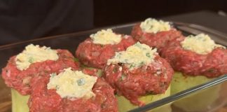 PUNJENE TIKVICE MINUTIM MESOM I SIROM!