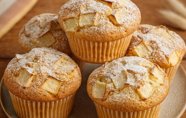 🍎 MEKANE I BRZE MUFFINSE S JABUKOM I CIMETOM – BEZ MLIJEKA 🧁 pahuljasti, aromatični i potpuno bez mlijeka, puni komadića jabuke i toplog cimeta - featured image 🍎 MEKANE I BRZE MUFFINSE S JABUKOM I CIMETOM – BEZ MLIJEKA 🧁 pahuljasti, aromatični i potpuno bez mlijeka, puni komadića jabuke i toplog cimeta - featured image