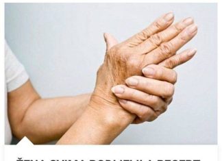 ŽENA SVIMA PODIJELILA RECEPT: “Evo kako sam izliječila REUMU i trnjenje ruku – BEZ doktora” ŽENA SVIMA PODIJELILA RECEPT: “Evo kako sam izliječila REUMU i trnjenje ruku – BEZ doktora” - featured image