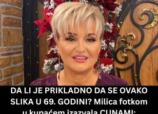 DA LI JE PRIKLADNO DA SE OVAKO SLIKA U 69. GODINI? Milica fotkom u kupaćem izazvala CUNAMI: “ŽENO, POKRIJ SE” DA LI JE PRIKLADNO DA SE OVAKO SLIKA U 69. GODINI? Milica fotkom u kupaćem izazvala CUNAMI: “ŽENO, POKRIJ SE” - featured image