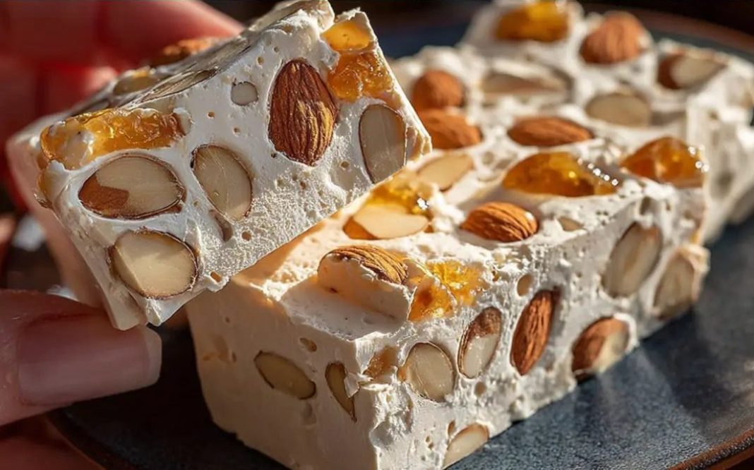 DOMAĆI BADEM NOUGAT KOLAČ OVO JE NESTO NEVJEROVATNO - featured image