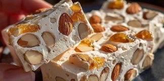 DOMAĆI BADEM NOUGAT KOLAČ OVO JE NESTO NEVJEROVATNO DOMAĆI BADEM NOUGAT KOLAČ OVO JE NESTO NEVJEROVATNO - featured image