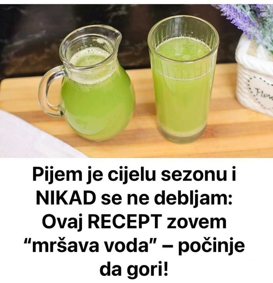 Pijem je cijelu sezonu i NIKAD se ne debljam: Ovaj RECEPT zovem “mršava voda” – počinje da gori - featured image Pijem je cijelu sezonu i NIKAD se ne debljam: Ovaj RECEPT zovem “mršava voda” – počinje da gori - featured image