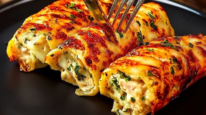 🥔 PALAČINKE OD KROMPIRA PUNJENE PILETINOM + PEČENA POVRTNA SALATA – SLANI SAN NA TANJIRU! - featured image 🥔 PALAČINKE OD KROMPIRA PUNJENE PILETINOM + PEČENA POVRTNA SALATA – SLANI SAN NA TANJIRU! - featured image