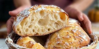 Dobijte SAVRŠENI italijanski hljeb za 1 sat bez mijesenja! Dobijte SAVRŠENI italijanski hljeb za 1 sat bez mijesenja! - featured image