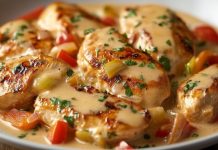 KREMASTA PILETINA SA PIREOM 🍗🧄✨ Sočna Piletina U Bogatom Kremastom Sosu, Posluživana Uz Neodoljivi Pire Sa Dodatkom Bijelog Luka KREMASTA PILETINA SA PIREOM 🍗🧄✨ Sočna Piletina U Bogatom Kremastom Sosu, Posluživana Uz Neodoljivi Pire Sa Dodatkom Bijelog Luka - featured image