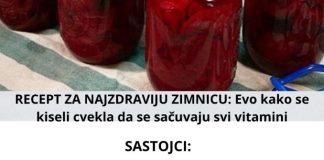 RECEPT ZA NAJZDRAVIJU ZIMNICU: Evo kako se kiseli cvekla da se sačuvaju svi vitamini RECEPT ZA NAJZDRAVIJU ZIMNICU: Evo kako se kiseli cvekla da se sačuvaju svi vitamini - featured image