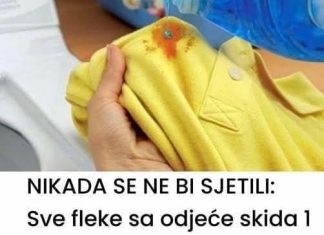 Nikada se ovog ne biste sjetili: Sve fleke sa odjeće skida jedno sredstvo, a svi ga imamo u kući Nikada se ovog ne biste sjetili: Sve fleke sa odjeće skida jedno sredstvo, a svi ga imamo u kući - featured image
