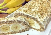 BRZI ROLAT SA BANANAMA KOJI PODSEĆA NA SLADOLED BRZI ROLAT SA BANANAMA KOJI PODSEĆA NA SLADOLED - featured image