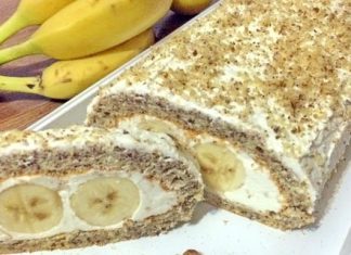 BRZI ROLAT SA BANANAMA KOJI PODSEĆA NA SLADOLED BRZI ROLAT SA BANANAMA KOJI PODSEĆA NA SLADOLED - featured image