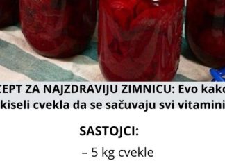 RECEPT ZA NAJZDRAVIJU ZIMNICU: Evo kako se kiseli cvekla da se sačuvaju svi vitamini RECEPT ZA NAJZDRAVIJU ZIMNICU: Evo kako se kiseli cvekla da se sačuvaju svi vitamini - featured image