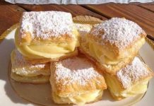 VANIL KREM PUDING U LISNATOM TESTU SA SAMO 4 SASTOJKA! 🍮🥐 VANIL KREM PUDING U LISNATOM TESTU SA SAMO 4 SASTOJKA! 🍮🥐 - featured image