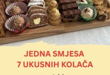 JEDNA SMJESA, 7 UKUSNIH KOLAČA – Najlakši način za različite poslastice JEDNA SMJESA, 7 UKUSNIH KOLAČA – Najlakši način za različite poslastice - featured image