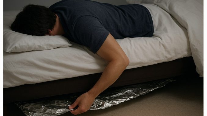 Prije spavanja uvijek stavi alu foliju ispod kreveta: kad čujete zašto – uradićete isto još večeras… - featured image Prije spavanja uvijek stavi alu foliju ispod kreveta: kad čujete zašto – uradićete isto još večeras… - featured image