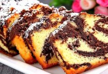 MRAMORNI KOLAČ SA JOGURTOM – kolač od 8 kašika koji se topi u ustima MRAMORNI KOLAČ SA JOGURTOM – kolač od 8 kašika koji se topi u ustima - featured image