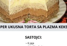 SUPER UKUSNA TORTA sa plazma keksom SUPER UKUSNA TORTA sa plazma keksom - featured image