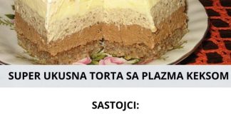 SUPER UKUSNA TORTA sa plazma keksom SUPER UKUSNA TORTA sa plazma keksom - featured image