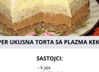 SUPER UKUSNA TORTA sa plazma keksom SUPER UKUSNA TORTA sa plazma keksom - featured image