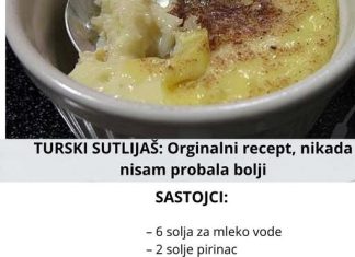 TURSKI SUTLIJAŠ: Orginalni recept, nikada nisam probala bolji TURSKI SUTLIJAŠ: Orginalni recept, nikada nisam probala bolji - featured image