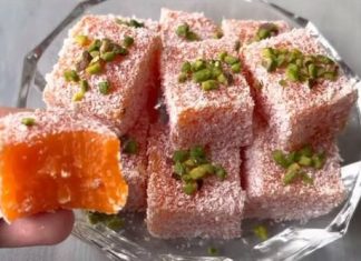 SLATKI LOKUM OD ŠARGAREPE SA SAMO 3 SASTOJKA 🥕 Mekani i ukusni lokum, savršen za čajanke i pauze za kafu. Jednostavan recept s tri glavna sastojka SLATKI LOKUM OD ŠARGAREPE SA SAMO 3 SASTOJKA 🥕 Mekani i ukusni lokum, savršen za čajanke i pauze za kafu. Jednostavan recept s tri glavna sastojka - featured image