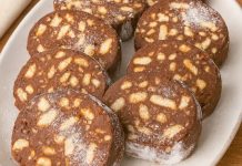 ČOKOLADNA SALAMA BEZ PEČENJA SA KEKSOM – BRZO, JEDNOSTAVNO I NEODOLJIVO! 🍫🍪 ČOKOLADNA SALAMA BEZ PEČENJA SA KEKSOM – BRZO, JEDNOSTAVNO I NEODOLJIVO! 🍫🍪 - featured image