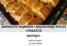 NAPRAVITE NAJMEKŠE i najukusnije kiflice i pogače NAPRAVITE NAJMEKŠE i najukusnije kiflice i pogače - featured image