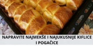NAPRAVITE NAJMEKŠE i najukusnije kiflice i pogače NAPRAVITE NAJMEKŠE i najukusnije kiflice i pogače - featured image