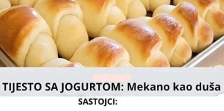 TIJESTO SA JOGURTOM: Za sve vrste peciva, mekano kao duša TIJESTO SA JOGURTOM: Za sve vrste peciva, mekano kao duša - featured image
