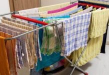 OVA ŽENA USRED SOBE OSUŠI VEŠ ZA SAMO 2 SATA: Svima pokazala trik, ne treba vam sušilica u stanu OVA ŽENA USRED SOBE OSUŠI VEŠ ZA SAMO 2 SATA: Svima pokazala trik, ne treba vam sušilica u stanu - featured image